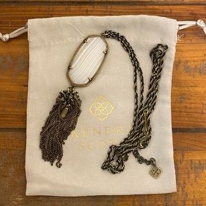 NWOT - Kendra Scott - Rayne Tassel Necklace